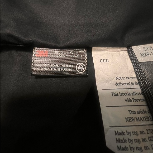 Marmot Puffer Featherless Echo Vest Women’s Medium 3m Thinsulate Black - Picture 4 of 6